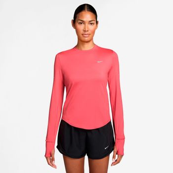 Nike Swift Camiseta de running Mujeres - coral, plateado