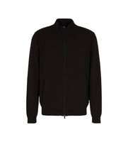 ea7 para hombre 7m000542af14755 cardigan regular negro l casual algodon