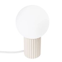 lampara de mesa mido beige