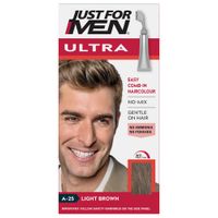 just for men ultra hair dye light brown a-25