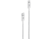cable usb-c a lightning - cellularline 15 m usb c lightning apple blanco