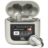 jbl tour pro 2 auriculares inalambricos con tecnologia true adaptive anc grises