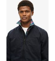 superdry para hombre m5011945a cazadora harrington clasica marino xl casual algodon organico sostenible