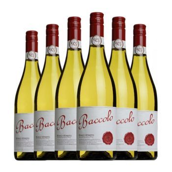 Cielo E Terra Vino Blanco Baccolo Blanco Veneto Joven 75 Cl 13% Vol. (pack De 6 Unidades)
