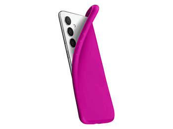 Funda móvil - CellularLine Chroma, Para Samsung Galaxy A36/A56, Flexible, Rosa