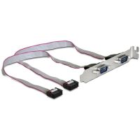 cable serie delock 04 m db-9 macho a hembra