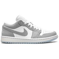 nike deportivas moda 1 low wolf grey para hombre