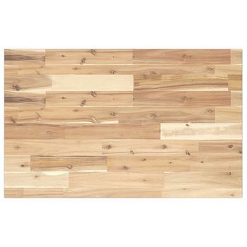 Tablero De Mesa Rectangular Madera Maciza Acacia 100x50x2 Cm Vidaxl