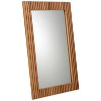 espejo madera marron 60x3x90