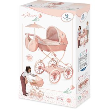 DeCuevas Coche de Muñecas Plegable con Sombrilla Tulipe 81074 DeCuevas