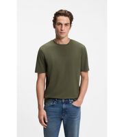 boss para hombre 50473278 camiseta tchup verde oscuro m casual algodon manga corta
