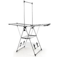 secadora plegable ajustable de 6 niveles de altura 158x192x61cm
