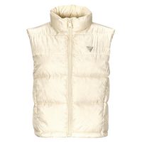 guess abrigo de plumas new 4g logo padded vest para mujer