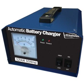 12V 10 Amp Battery Charger