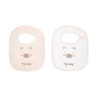 set de 2 baberos de rizo my teddy