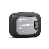 skyrc tld001 duo termometro bluetooth de canal dual 96 horas de trabajo para medir datos de temperatura del esc motor ba
