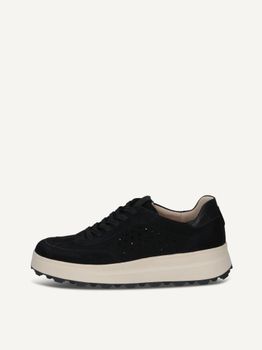 CAPRICE Sneaker, black, made of Leather, Size 36