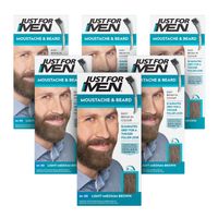 just for men brush in light med brown 6 pack