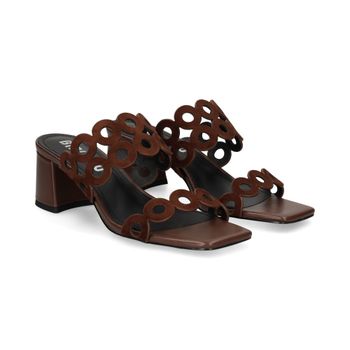 Bibi Lou Sandalias Con Tacón Mujer - Marrón Talla 37