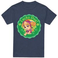 dessins animes tops y camisetas lucky dog para mujer