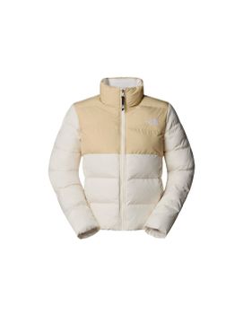 Chaqueta de Montaña The north Face W Saikuru Gravel/White Dune Mujer