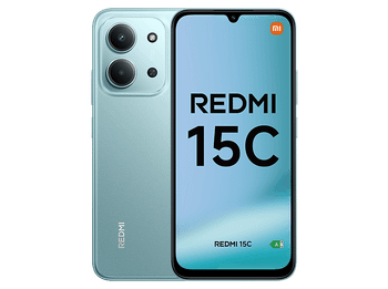 Xiaomi Redmi 15C, Verde menta, 128GB, 4GB RAM, 6.9