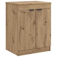 mueble de cuarto de bano roble artisan 54 x 41 x 70 cm vidaxl