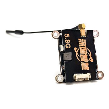 SLONWAKE S1232T 5.8GHz FPV Transmisor 48CH VTX 200mW 500mW 1W 2W Potencia Ajustable FPV Transmisor de Vídeo 7-32V Baja L