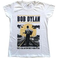 bob dylan tops y camisetas slow train para mujer