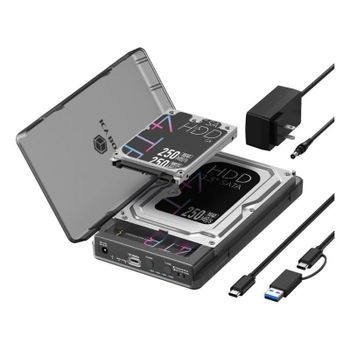 Caja PC Icy Box IB-3882MSCL-CU31 M.2/2.5