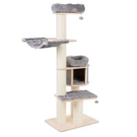 natural paradise scratching tree - magnolia xl - light grey