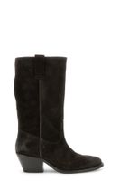 botas de ante dark brown 37