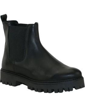 de CALZADOS ALMENA BOTIN MUJER EN PIEL CHELSEA NEGRO
