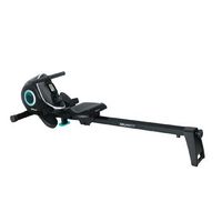 maquina de remo plegable drumfit rower 7000 regatta resistencia magnetica 10 niveles volante de inercia 7 kg deslizamiento silencioso display lcd reposapies y ruedas