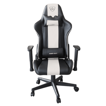 KEEP OUT Silla Gaming XSPRO-RACINGW PRO WHITE