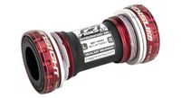 eje de pedalier insight 68 73mm bsa bsc rojo
