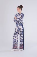 pantalones palazzo estampados multiblu flower 40