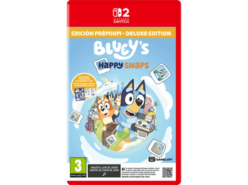 Nintendo Switch 2 Bluey's Happy Snaps Ed. Deluxe (Game Key Card)