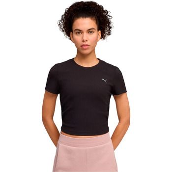 Puma Camiseta W Cloudspun Rib Tee para mujer