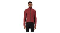 chaqueta softshell vaude kuro ii para bicicleta rojo