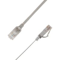 cable de red linkit plano cat6a utp 15 m gris
