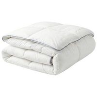 edredon de lujo de plumas y plumon de pato ligero calido 220 x 240 cm blanco krivan
