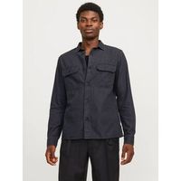 jack  jones camisa manga larga 12269262 travis-black denim para hombre