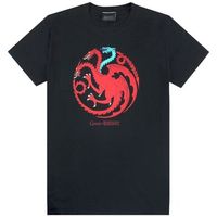game of thrones camiseta ice and fire dragons para hombre