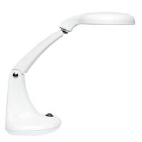 unilux 400108074 lampara de mesa 12 w led blanco