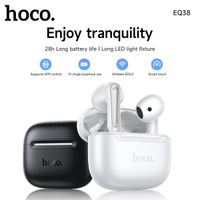 auriculares bluetooth hoco eq38 auriculares inalambricos semi intrauditivos auriculares estereo auriculares deportivos con microfono para samsung iphone