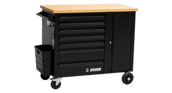 Servidor de taller unior hercules 7 cajones negro