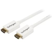 cable hdmi de alta velocidad de 7m - macho a macho - certificado cl3 instalacian en pared - blanco
