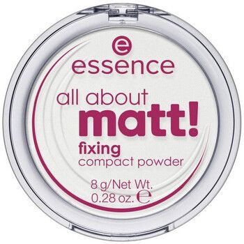 Essence Colorete & polvos All About Matt! Fixing Compact Powder para mujer