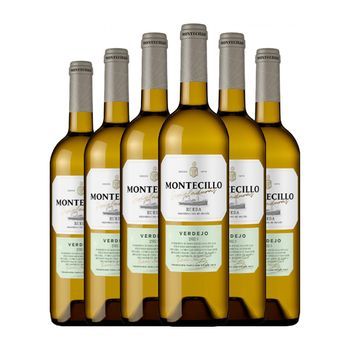 Montecillo Vino Blanco Rueda Joven 75 Cl 13% Vol. (pack De 6 Unidades)